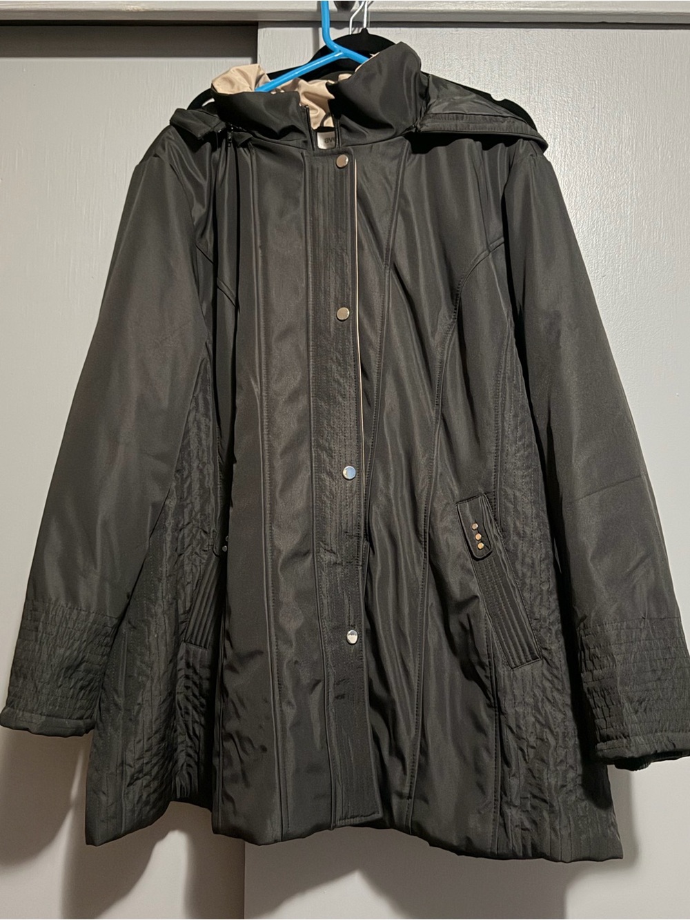 Avenue Black Women’s Hooded Coat - Classic All-Weather Jacket